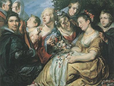 Peter Paul Rubens The Artist with the Van Noort Family (MK01) Germany oil painting art